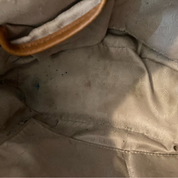 Michael Kors Canvas MK Signature tote SHOULDERBAG - Picture 8 of 8